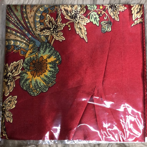 NWT Silk Satin Head Scarves (2pk) - Picture 6 of 7